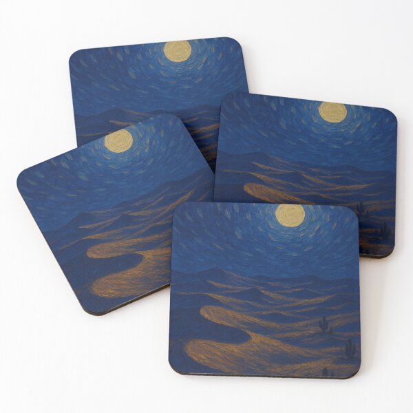 Item preview, Whispers of the Moon: A Desert's Silent Symphony designed and sold by OnlyBrush.