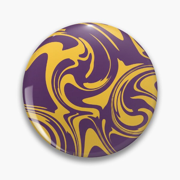 Item preview, Royal Purple and Goldenrod Swirl Pattern designed and sold by Owcomm.