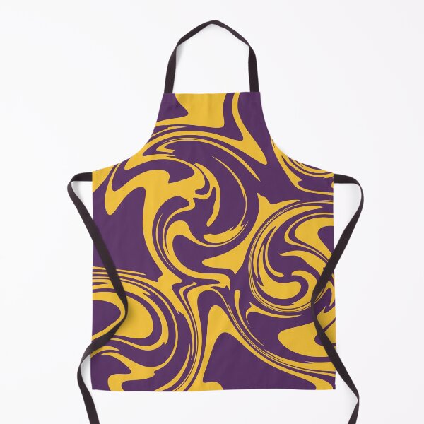 Item preview, Royal Purple and Goldenrod Swirl Pattern designed and sold by Owcomm.
