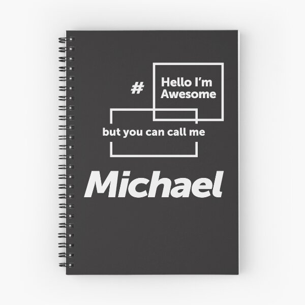 Item preview, Hello I'm Awesome Michael Funny Name Michael designed and sold by cidolopez.