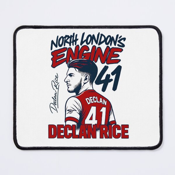 Item preview, Declan Rice Shirt – North London Engine 41 Arsenal designed and sold by GoonerGalaxy86.