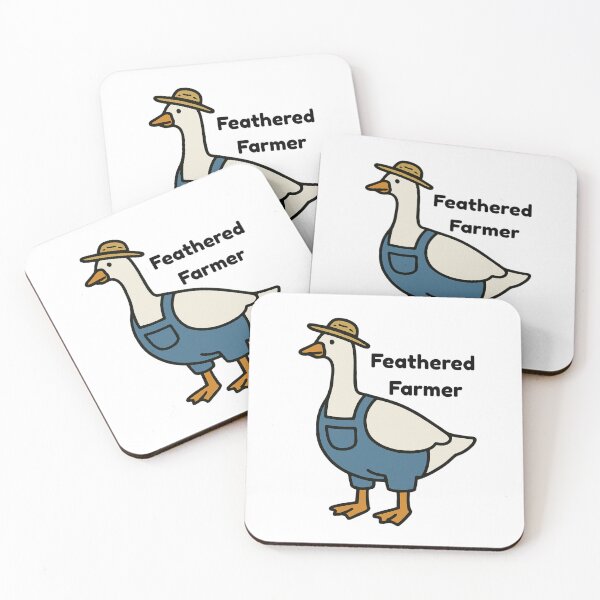 Item preview, Feathered Farmer goose designed and sold by Chrisshantees.