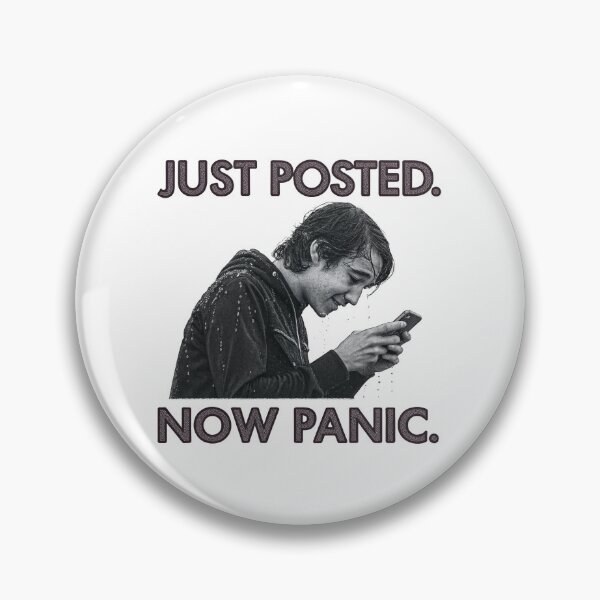 Item preview, Just posted. Now panic. designed and sold by misteranimal.