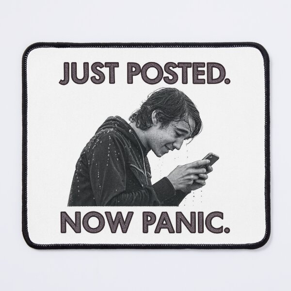 Item preview, Just posted. Now panic. designed and sold by misteranimal.