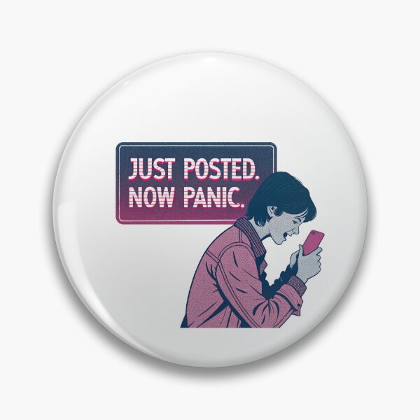 Item preview, Just posted. Now panic. designed and sold by misteranimal.