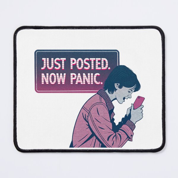Item preview, Just posted. Now panic. designed and sold by misteranimal.