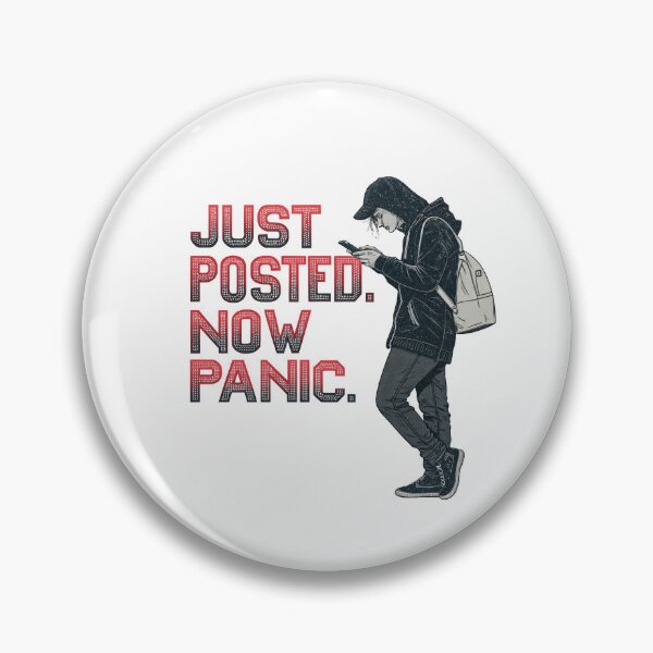 Item preview, Just posted. Now panic. designed and sold by misteranimal.