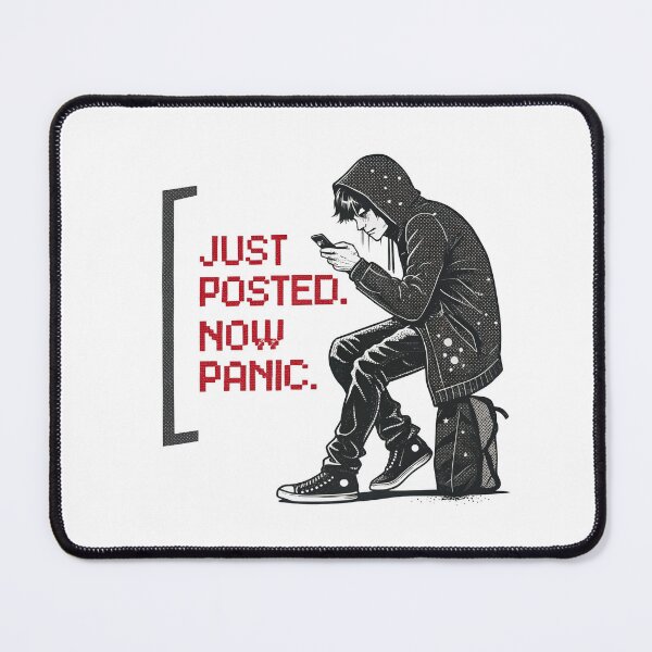 Item preview, Just posted. Now panic. designed and sold by misteranimal.