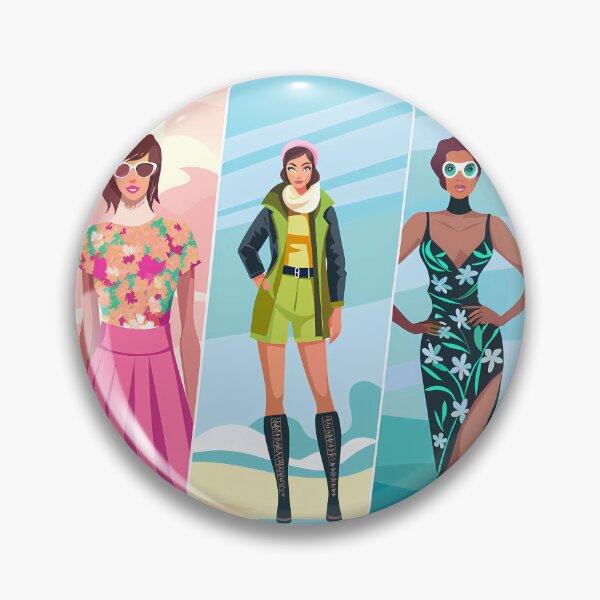 Item preview, Trio of Contemporary Fashion Statements designed and sold by ART ATTACK ZONE.