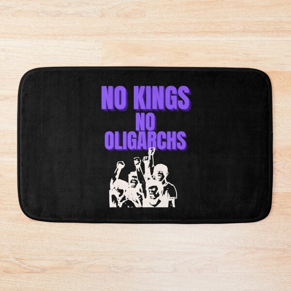 Item preview, no kings no oligarchs designed and sold by TEEJAMBOREE.
