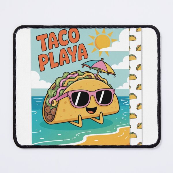 Item preview, Taco Playa, tee, FOODFans designed and sold by idizayilstore.