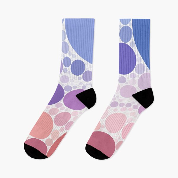 Item preview, Light Sunset Polka Dots Abstract Artwork designed and sold by patternsoup.