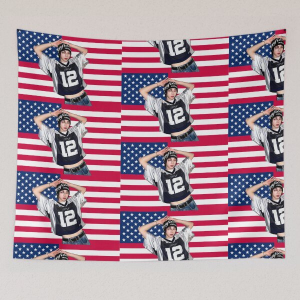 Item preview, Sungho US Flag Park Sung Ho BOYNEXTDOOR designed and sold by Dev M.