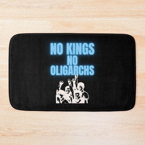 Item preview, no kings no oligarchs designed and sold by TEEJAMBOREE.