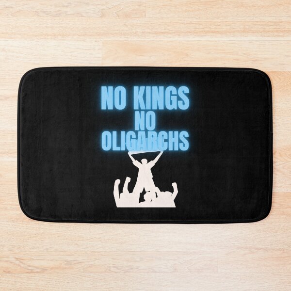Item preview, no kings no oligarchs designed and sold by TEEJAMBOREE.