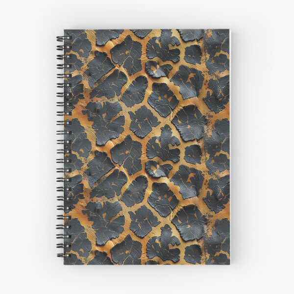 Item preview, Abstract Black and Orange Cracked Texture Pattern designed and sold by NTGUILTY.