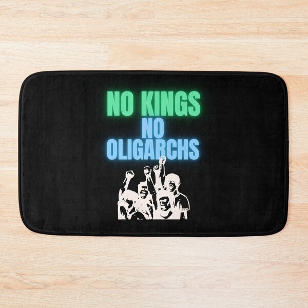 Item preview, no kings no oligarchs designed and sold by TEEJAMBOREE.