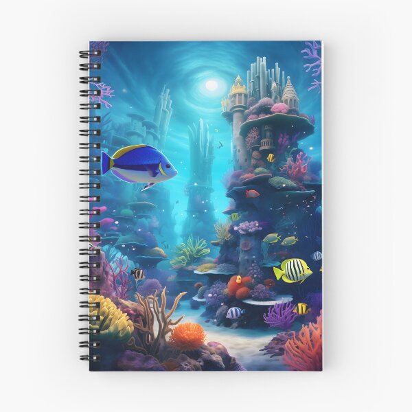 Item preview, Whispers of the Sea: Discovering the Dreamy Elegance of Underwater Beauty designed and sold by DrawnThreads.