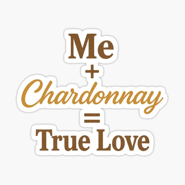 Artikel-Vorschau von Wein quot Ich und Chardonnay, designt und verkauft von Meandmyshop.