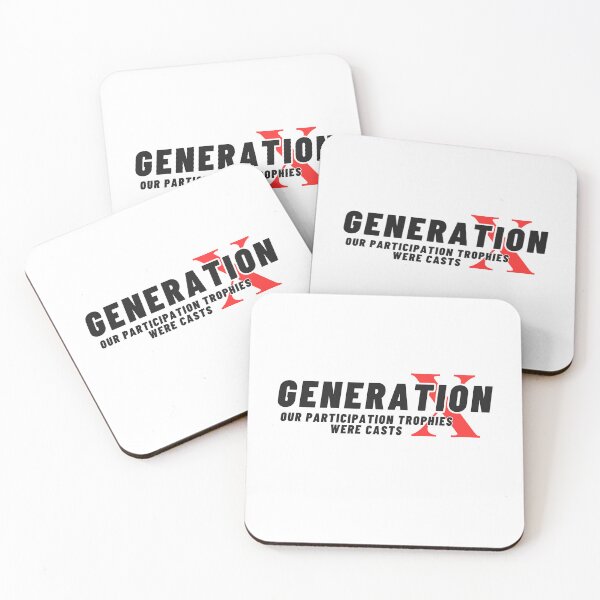 Item preview, Generation X participation trophy designed and sold by MidwayMerch.