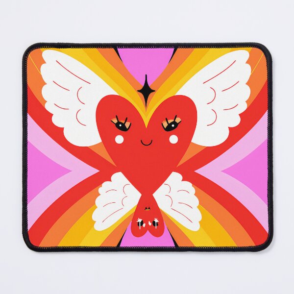 Item preview, Love in Flight backgrounds modern illustration designed and sold by ART ATTACK ZONE.