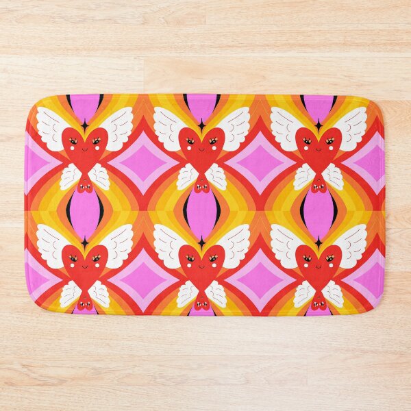 Item preview, Love in Flight backgrounds modern illustration designed and sold by ART ATTACK ZONE.