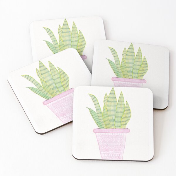 Item preview, Snake plant watercolor designed and sold by Vpereiraart.