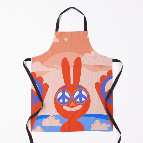 Item preview, Peaceful Bunny contemporary art creative expression designed and sold by ART ATTACK ZONE.