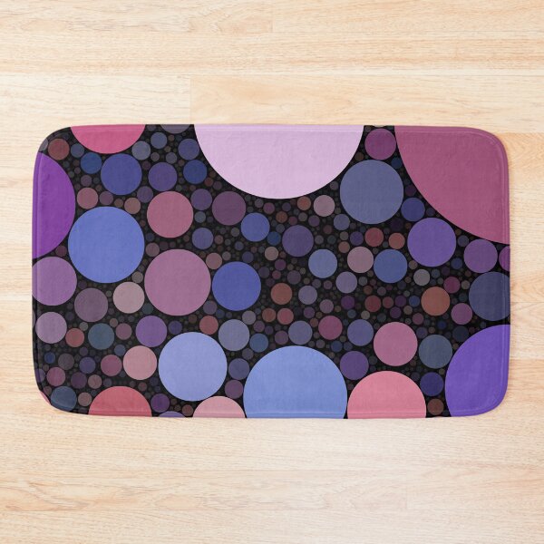 Item preview, Dark Sunset Polka Dots Abstract Artwork designed and sold by patternsoup.