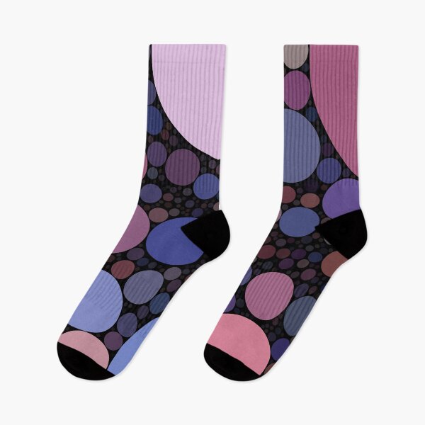 Item preview, Dark Sunset Polka Dots Abstract Artwork designed and sold by patternsoup.