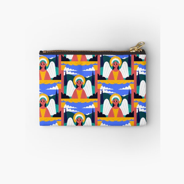 Item preview, Heavenly Guardian vibrant colors whimsical art playful designs designed and sold by ART ATTACK ZONE.
