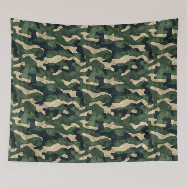 Item preview, Classic Woodland Camouflage Fabric Texture designed and sold by NTGUILTY.
