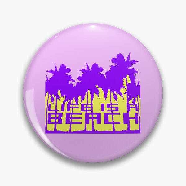 Item preview, Life Is A Beach Palm Trees Life Is A Beach Saying designed and sold by shirt-o-mat.