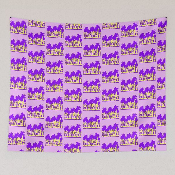 Item preview, Life Is A Beach Palm Trees Life Is A Beach Saying designed and sold by shirt-o-mat.