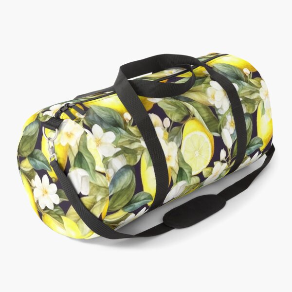 Item preview, Sicilian Lemon Blossoms Pattern Watercolour Dolce Vita Amalfi designed and sold by PG Illustration.