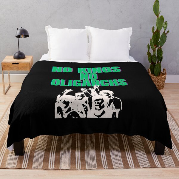 Item preview, no kings no oligarchs designed and sold by TEEJAMBOREE.