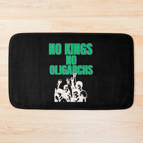 Item preview, no kings no oligarchs designed and sold by TEEJAMBOREE.