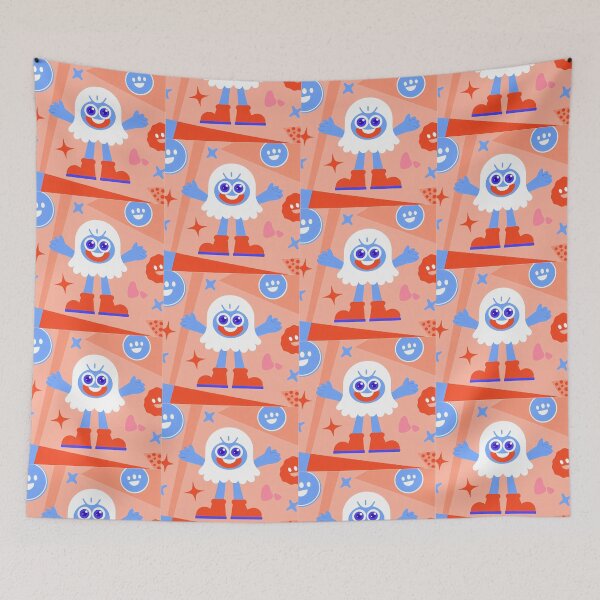 Item preview, Cheerful Ghost in Party Mode vibrant colors designed and sold by ART ATTACK ZONE.