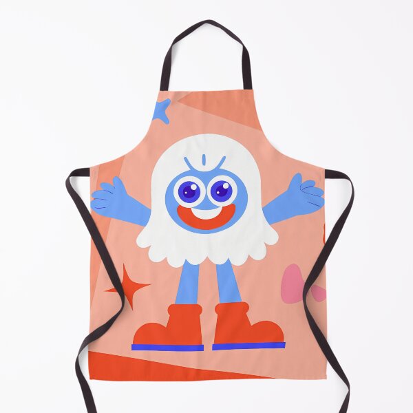Item preview, Cheerful Ghost in Party Mode vibrant colors designed and sold by ART ATTACK ZONE.