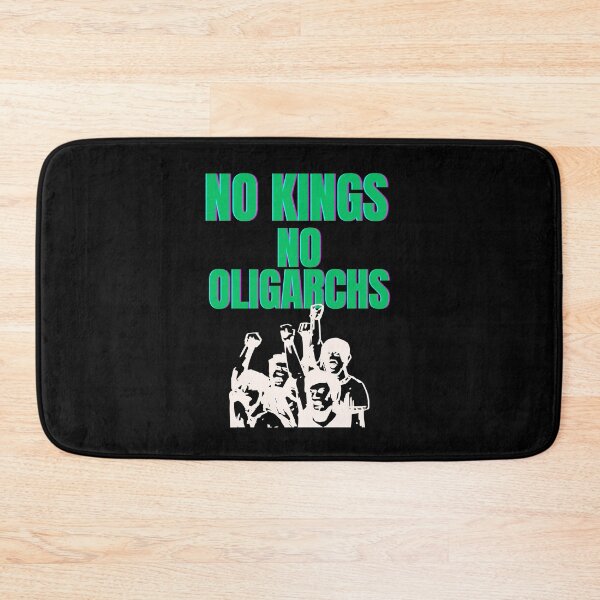 Item preview, no kings no oligarchs designed and sold by TEEJAMBOREE.