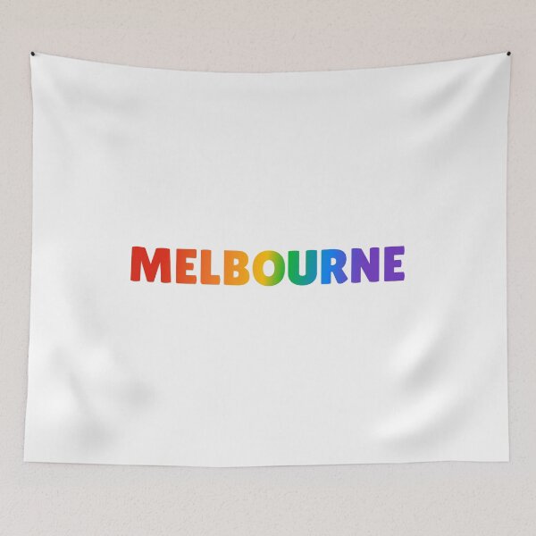 Item preview, Melbourne  rainbow LGBTQ gay pride designed and sold by Inspirationmotivation.
