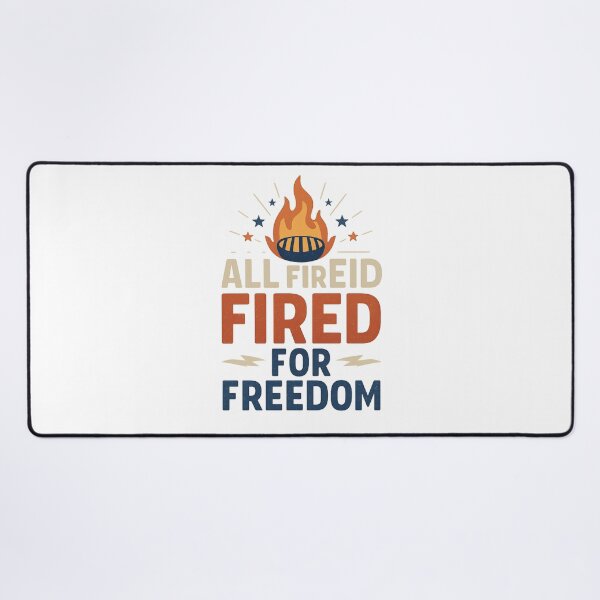 Item preview, All Fired Up for Freedom designed and sold by ALITOPRINCE.