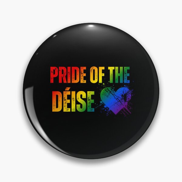 Item preview, Pride of the Déise, Waterford Classic Pride Flag colors, Rainbow color pride LGBTQ graphic, Pride unisex, Pride festival, gay festival,  LGBTQ, Equal Rights, Waterford, Ireland, designed and sold by PrideBeProud.