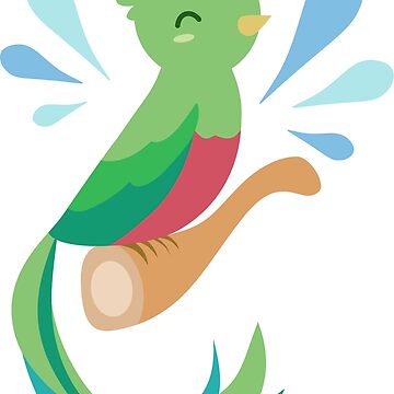Artwork thumbnail, Happy Guatemalan Quetzal by mynorzs