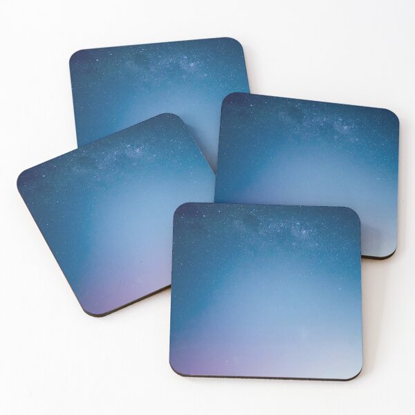 Item preview, Milky Way Galaxy & Aurora Australis Haze  designed and sold by Moss Goblin Art and Photography .