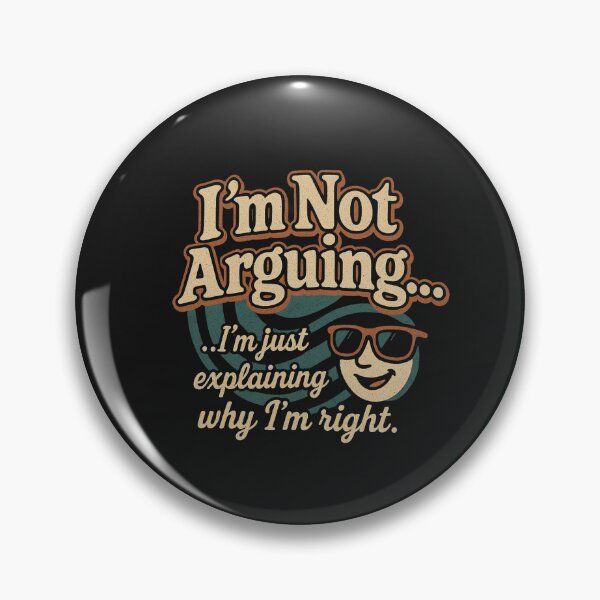 Item preview, Not Arguing designed and sold by Rue Market.