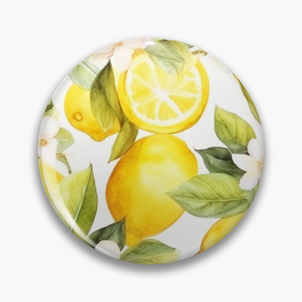 Item preview, Amalfi Coast Lemon Pattern  designed and sold by PG Illustration.