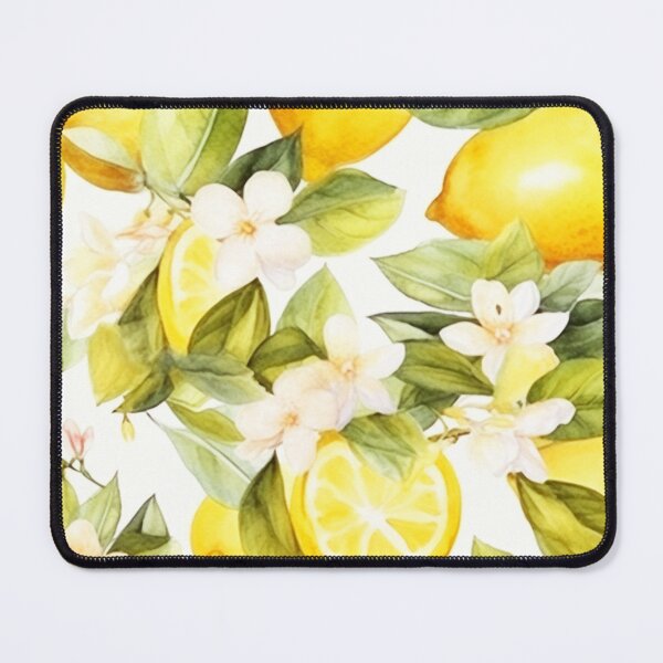 Item preview, Amalfi Coast Lemon Pattern  designed and sold by PG Illustration.
