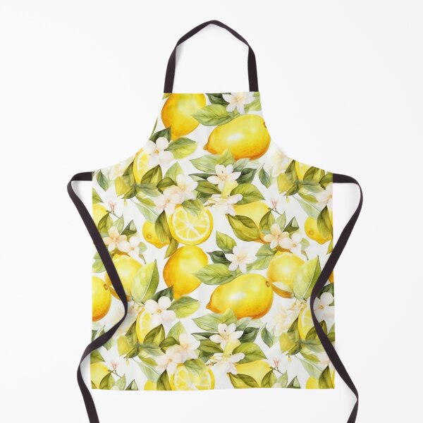 Item preview, Amalfi Coast Lemon Pattern designed and sold by PG Illustration.