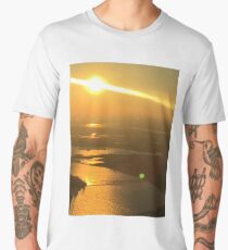 New York sunset Men's Premium T-Shirt
